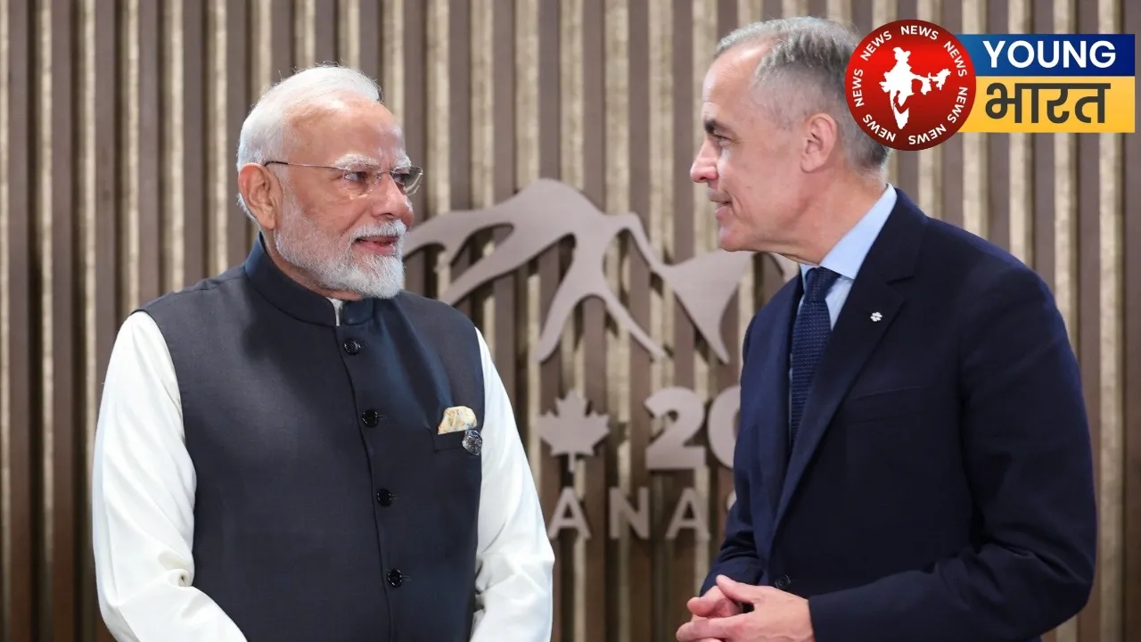 PM Modi and Mark Carney